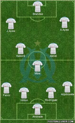 Olympique de Marseille Formation 2011
