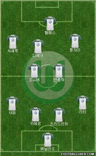 VfL Wolfsburg Formation 2011
