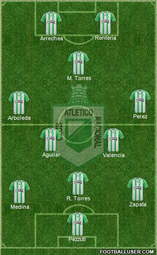 CDC Atlético Nacional Formation 2011