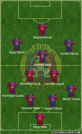 FC Fehérvár Formation 2011