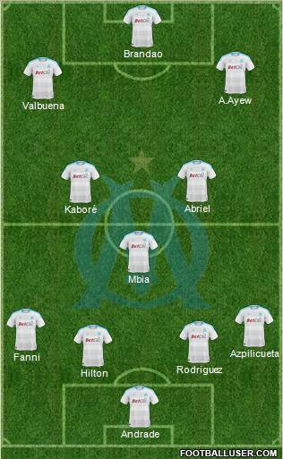 Olympique de Marseille Formation 2011