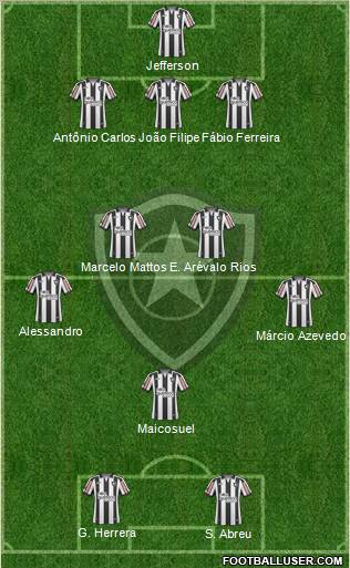 Botafogo FR Formation 2011