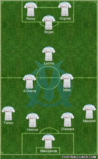 Olympique de Marseille Formation 2011