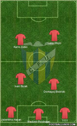 Clube Futebol União Madeira Formation 2011