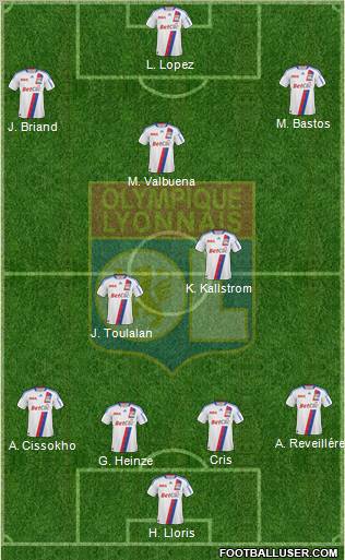 Olympique Lyonnais Formation 2011