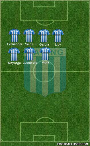 Racing Club football formation