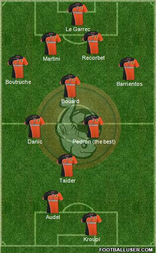 FC Lorient Bretagne Sud Formation 2011