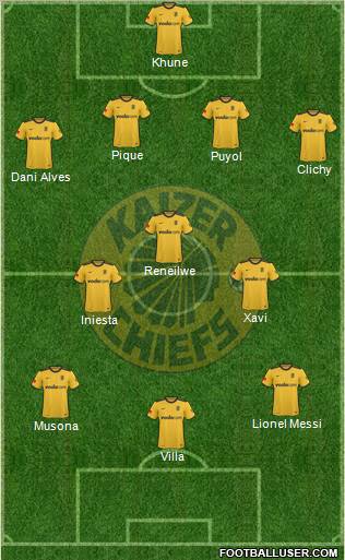 Kaizer Chiefs Formation 2011
