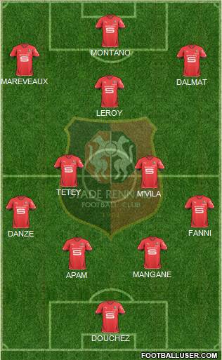 Stade Rennais Football Club Formation 2011