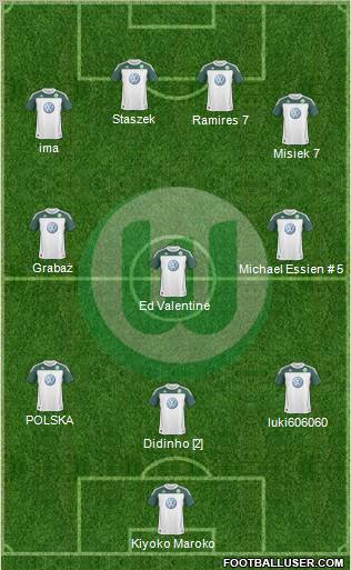 VfL Wolfsburg Formation 2011