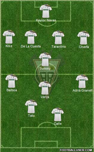 Albacete B., S.A.D. Formation 2011