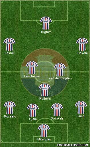 Willem II Formation 2011