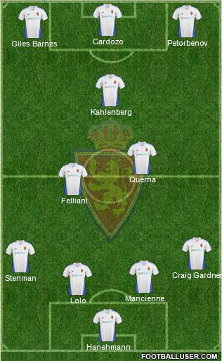 R. Zaragoza S.A.D. Formation 2011