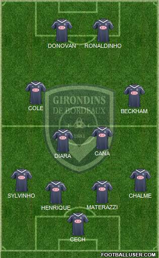 FC Girondins de Bordeaux Formation 2011