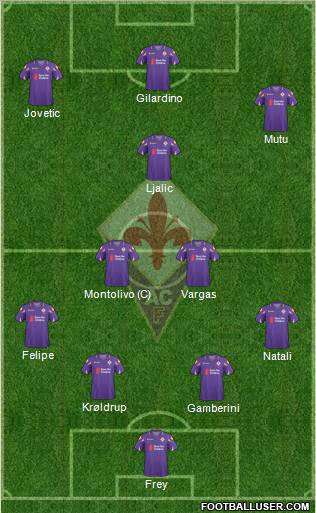 Fiorentina Formation 2011