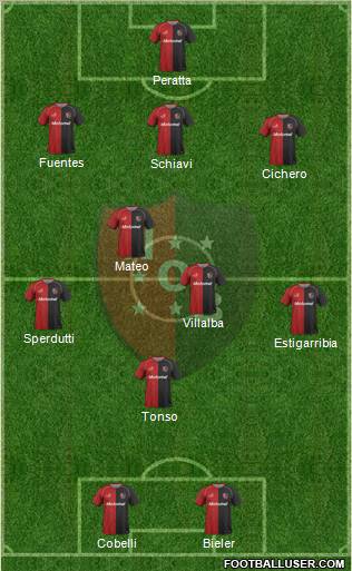 Newell's Old Boys football formation