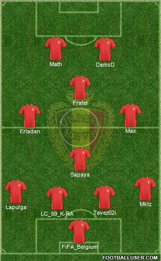 Belgium Formation 2011