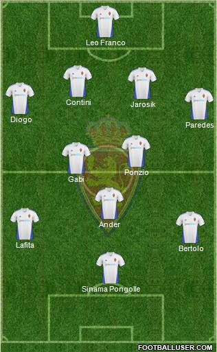 R. Zaragoza S.A.D. Formation 2011