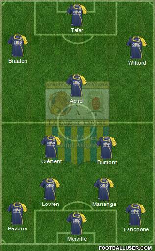 Athlétic Club Arles-Avignon football formation