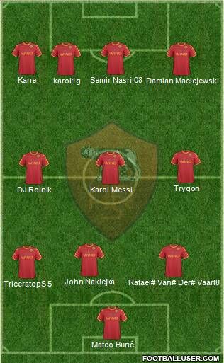 AS Roma Formation 2011