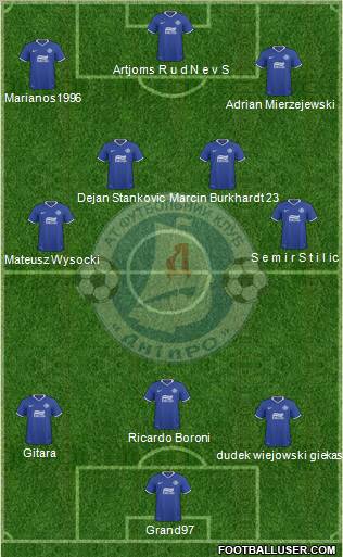 Dnipro Dnipropetrovsk Formation 2011