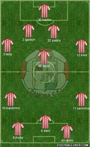 Zamora C.F. Formation 2011