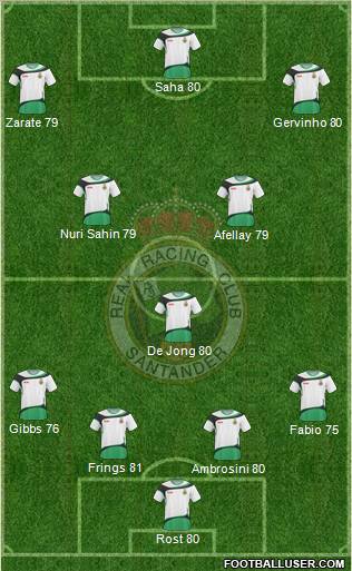 R. Racing Club S.A.D. Formation 2011