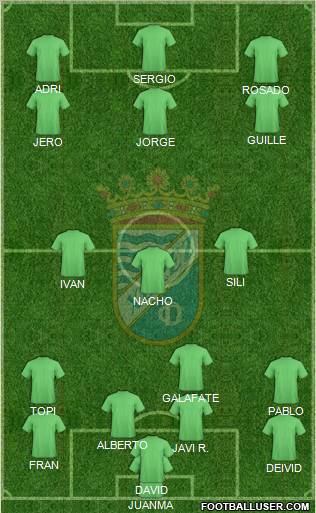 Xerez C.D., S.A.D. Formation 2011