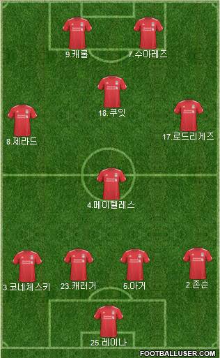 Liverpool Formation 2011