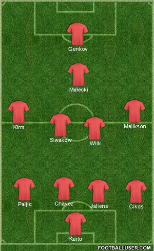 Europa League Team Formation 2011