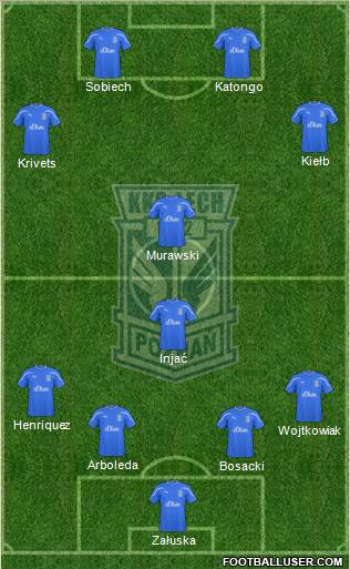 Lech Poznan Formation 2011