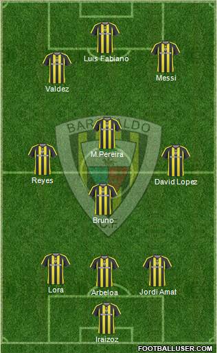 Barakaldo C.F. Formation 2011
