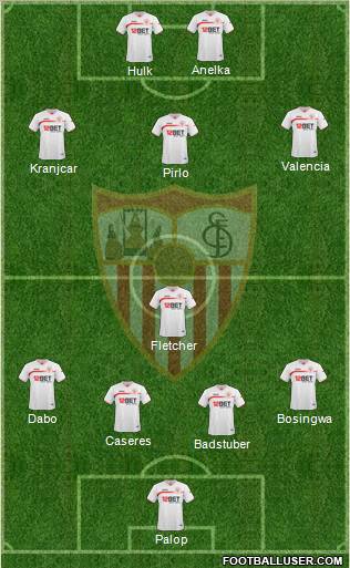 Sevilla F.C., S.A.D. Formation 2011