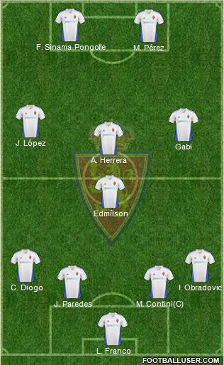 R. Zaragoza S.A.D. Formation 2011