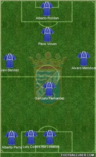 Xerez C.D., S.A.D. Formation 2011