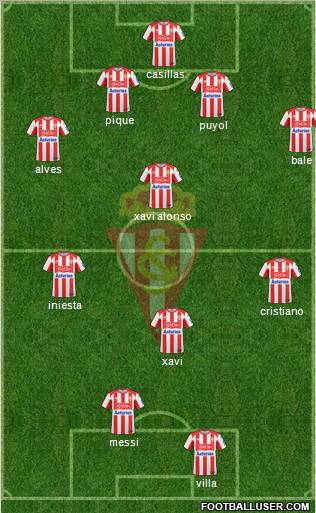Real Sporting S.A.D. Formation 2011