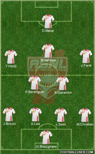 A.S. Nancy Lorraine football formation