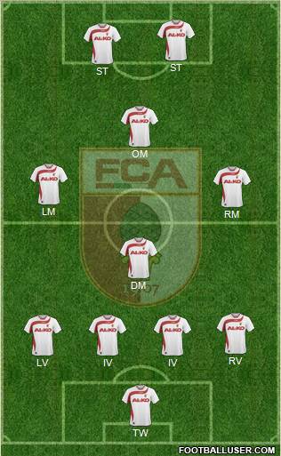 FC Augsburg Formation 2011