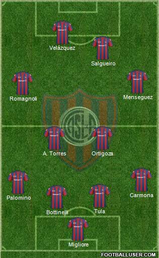 San Lorenzo de Almagro Formation 2011