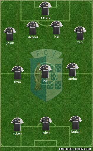 Futebol Clube Vizela Formation 2011