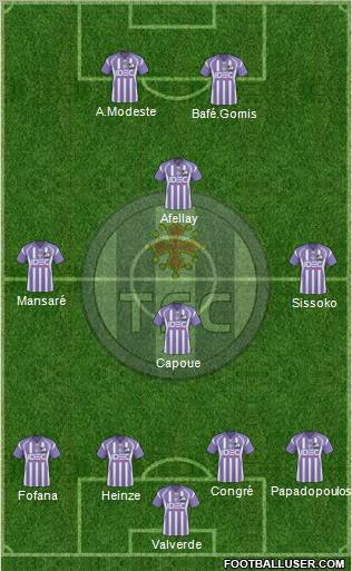 Toulouse Football Club Formation 2011