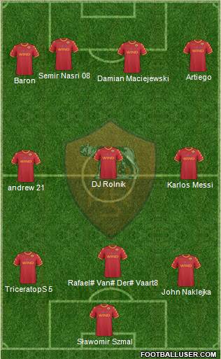 AS Roma Formation 2011