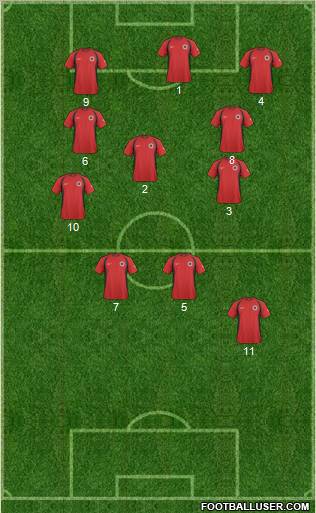 Albania Formation 2011