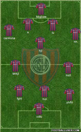 San Lorenzo de Almagro Formation 2011