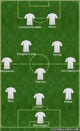 Pro Evolution Soccer Team Formation 2011