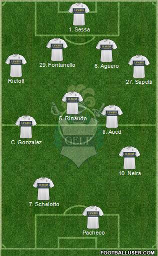 Gimnasia y Esgrima de La Plata Formation 2011