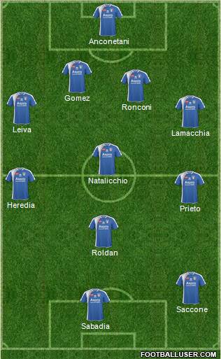 Sportivo Italiano Formation 2011