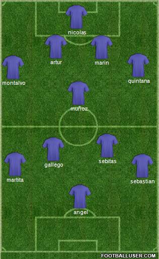 Pro Evolution Soccer Team Formation 2011