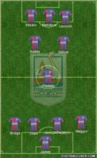 Stade Malherbe Caen Basse-Normandie Formation 2011