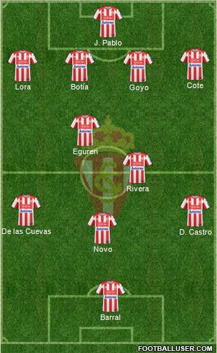 Real Sporting S.A.D. Formation 2011